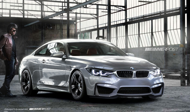 BMW M4 F82: budoucí M3 Coupe na dalších ilustracích, tentokrát i zezadu