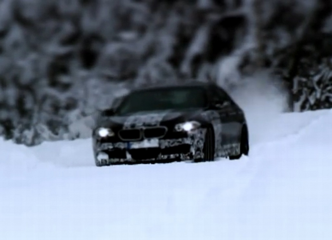 Nové BMW M5 F10 opět poodhaleno, prohlédněte si ho ve sněžné akci (video)