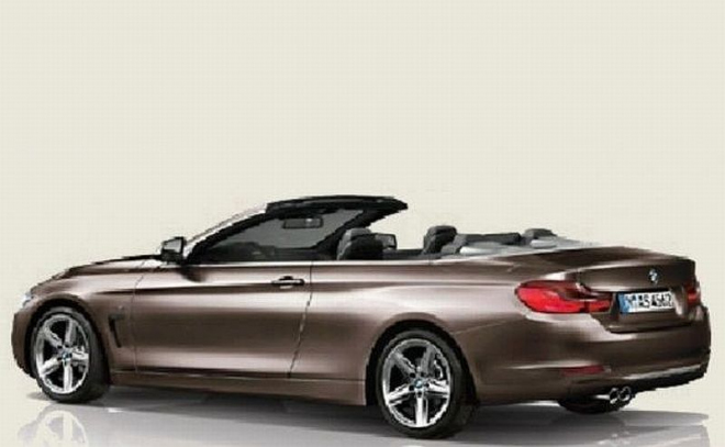 BMW 4 Cabrio F33 2014: toto není uniklý obrázek sériové podoby řady 4