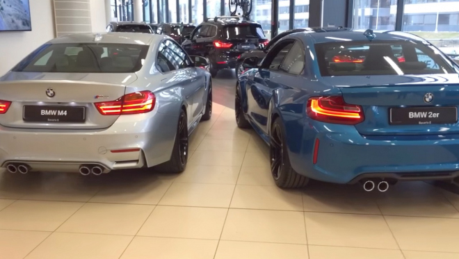BMW M2 vs. M4 v souboji zvuků: které turbo zní lépe? (videa)