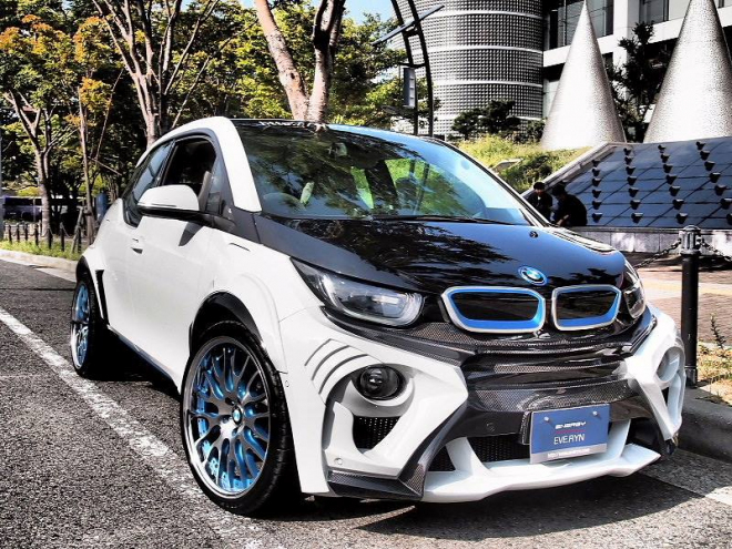 BMW i3 od Garage Eve.ryn: japonský tuning z ošklivky krásku nevysochal