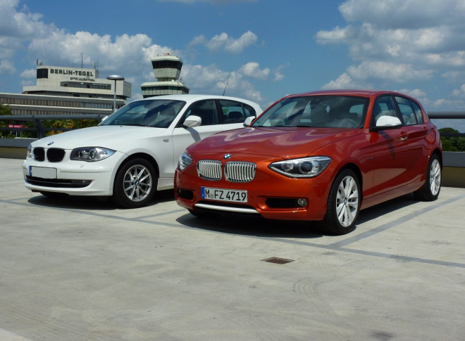 BMW 1 F20 vs. BMW 1 E87: obě generace bok po boku