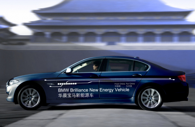 BMW 5 Plug-in Hybrid alias NEV: čínský hybrid odhalen