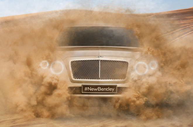 SUV Bentley se ukázalo na první fotce, k mání bude i jako plug-in hybrid