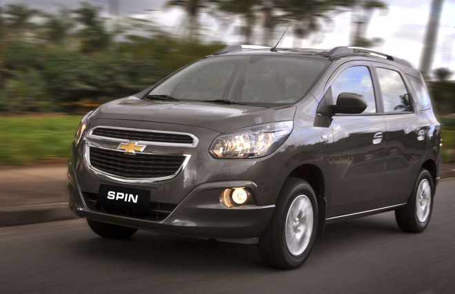 Chevrolet Spin: starší Zafira na brazilský způsob
