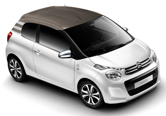 Citroën C1 3D 2014: nová C1 se ukazuje i jako třídvířko (foto)