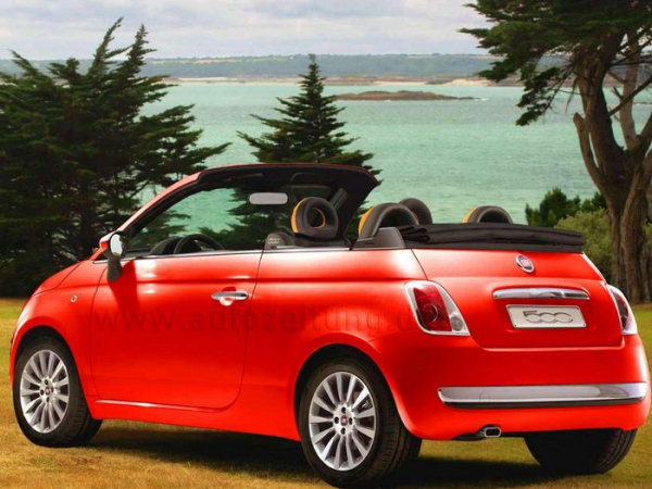 Fiat 500 Cabrio: chystá se nejmenší kabriolet