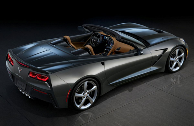 Chevrolet Corvette Stingray Convertible 2014: otevřená C7 na oficiálních fokách, bez střechy i s ní (doplněno)