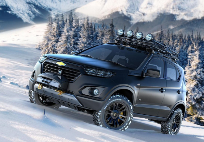 Chevrolet Niva 2016 plně odhalen, za novinkou stojí český designér