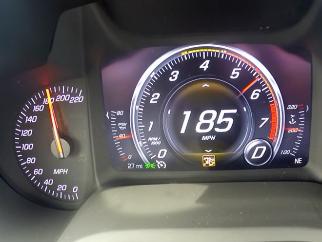 Chevrolet Corvette C7 Z06: takhle zrychluje z nuly na 298 km/h (videa)