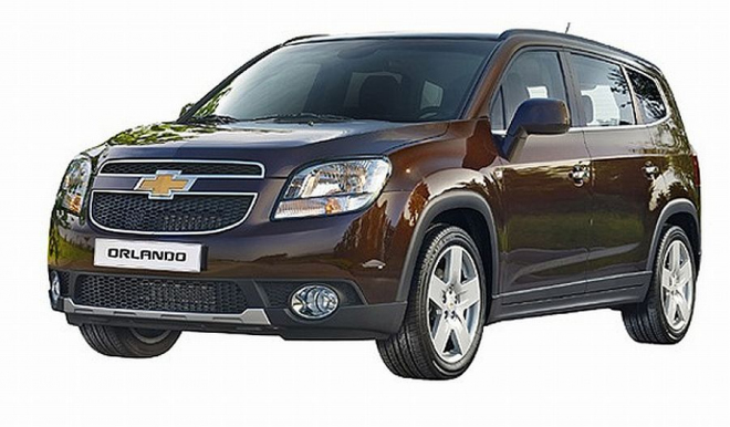 Chevrolet Orlando 2012: facelift na hranici viditelnosti