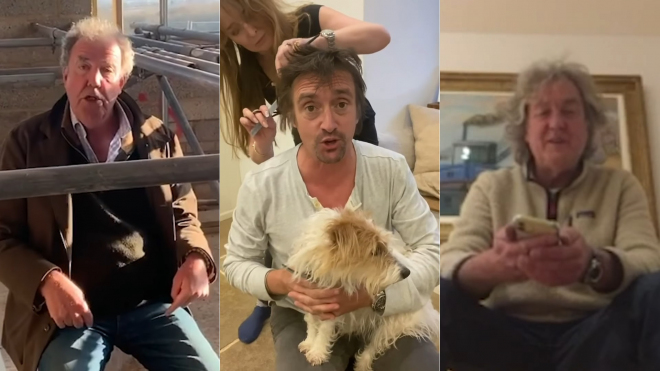 Clarkson, Hammond a May se zapojili do boje s koronavirem, i teď s humorem