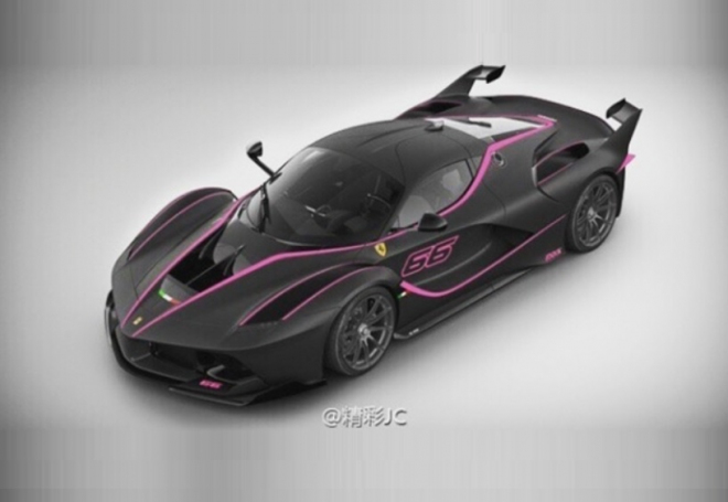 Číňan si pořídil růžové LaFerrari FXX K, naštěstí jen trochu