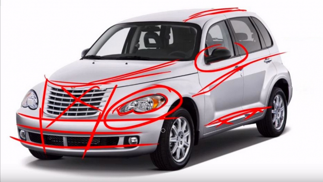 Grafik se pokusil zkrášlit kontroverzní auto, které u lidí propadlo právě kvůli designu