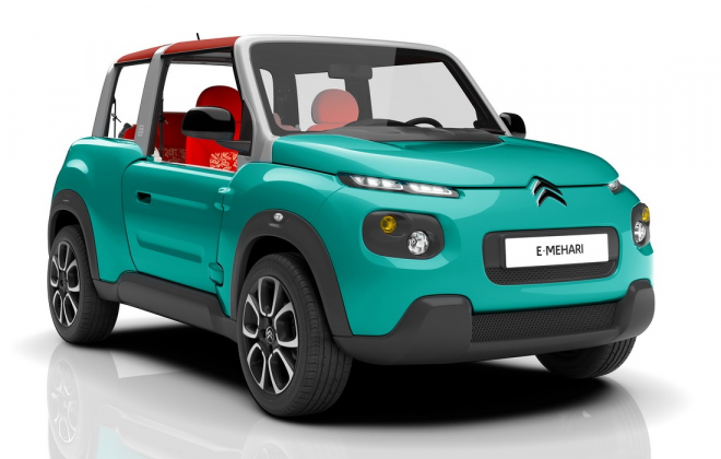 Citroën E-Mehari: elektrické kabrio je tu, okouzlit může leda stylem