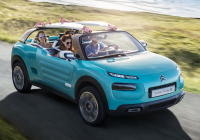 Citroën Cactus M: surfařský ideál oficiálně, má nafukovací střechu z neoprénu