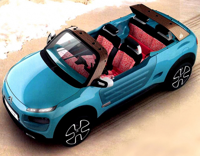 Citroën Cactus M odhalen únikem, je to plážový povaleč k pohledání