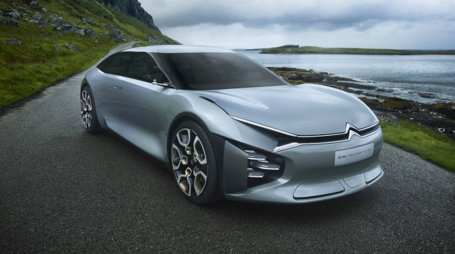 Citroën CXperience je elegantní koncept velkého sedanu, má 300 koní