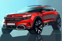 Citroën ukázal první obrázky nástupce dnešní C5, nové SUV jménem C5 Aircross