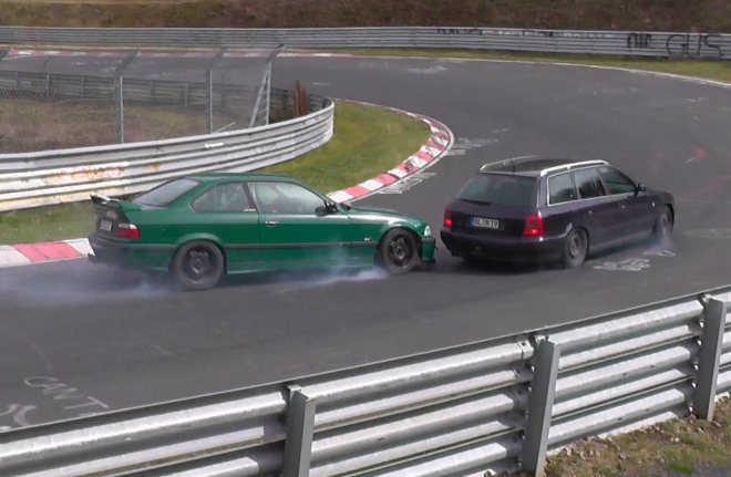 Sezónu 2015 na Nordschleife zahájil Carfreitag, tohle se tam dělo (video)