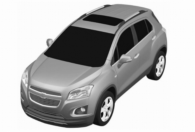 Unikly patentové snímky malého SUV Chevrolet: Mokka Encore une fois