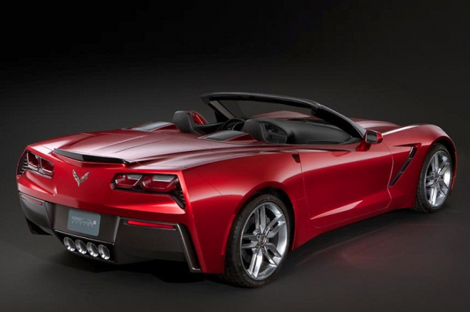 Chevrolet Corvette Stingray Convertible C7 2014: unikly první fotky otevřené verze? Spíše ne