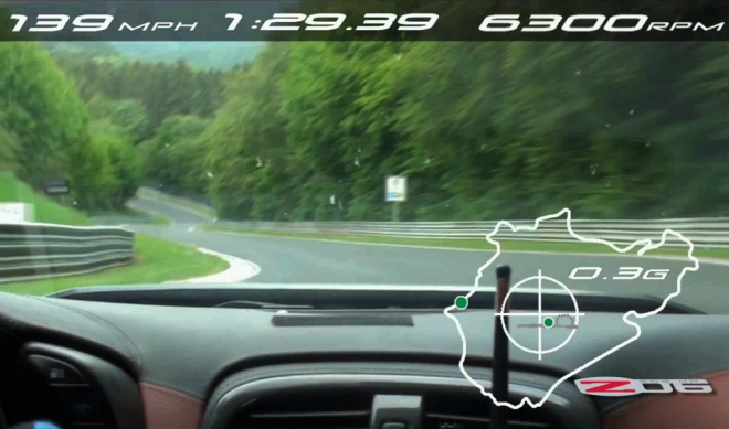 Chevrolet Corvette Z06 2012 pokořil Nordschleife za úžasných 7:22,68 (video)