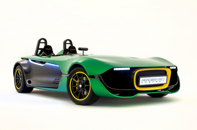 Caterham AeroSeven: nový koncept oslavuje F1, zaujmout chce aerodynamikou