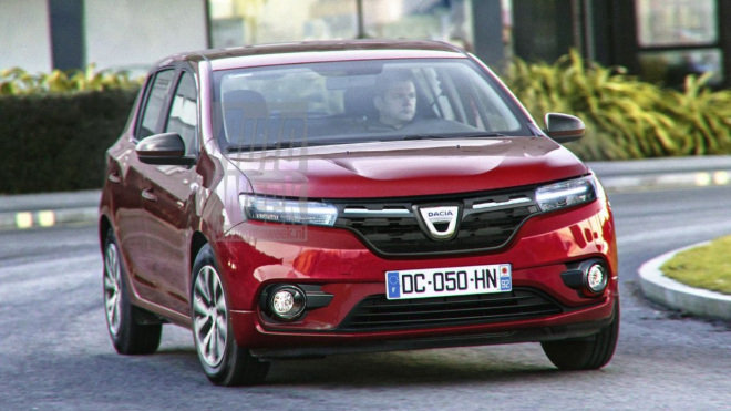 Nová Dacia Sandero ukázala svůj vzhled na ilustracích, i větší a stylovější zůstane levná