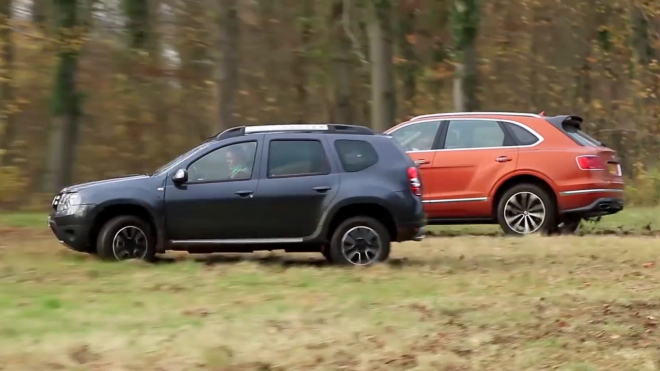 Dacia Duster vs. Bentley Bentayga: jak si vede levný off-road proti nejdražšímu?