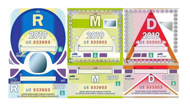 Dálniční známky v roce 2019. Od ledna vás velké změny nečekají, za 2 roky ale přijdou