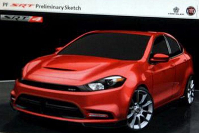 Dodge Dart SRT4 2013: unikla podoba ostrého Dartu, podle všeho skutečně