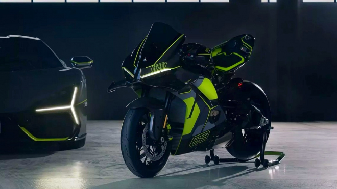 Jen hrstka vyvolených z celého světa si bude moci pořídit tuhle sexy motorku s logem Lamborghini