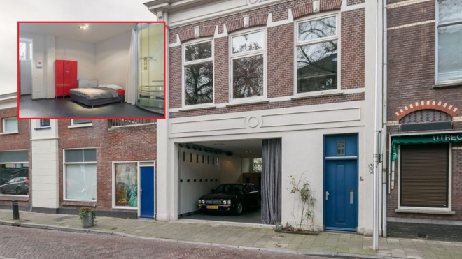 Nadšenec si přestavěl polovinu domu na garáž, je v ní i ložnice