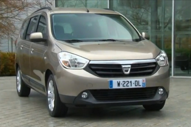 Dacia Lodgy: technická data všech verzí a první videa