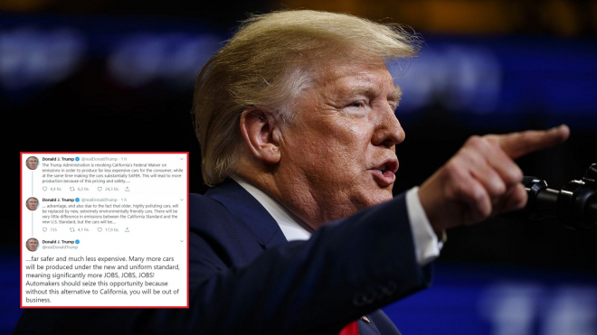 Trump vzal Kalifornii právo určovat tvrdší emisní limity, pro svět aut to může být spása