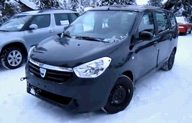 Dacia Lodgy znovu přistižena, podívejte se i na zbytek interiéru (video)