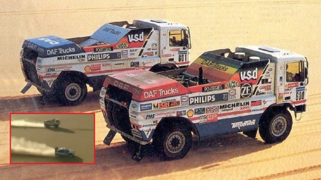 Největší monstrum rally Dakar bylo tak silné, že předjíždělo auta. Museli jej zakázat