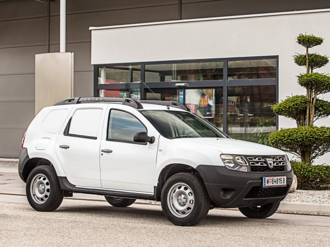 Dacia Duster Van 2014: praktik z Rakouska pobere až 1 636 litrů nákladu