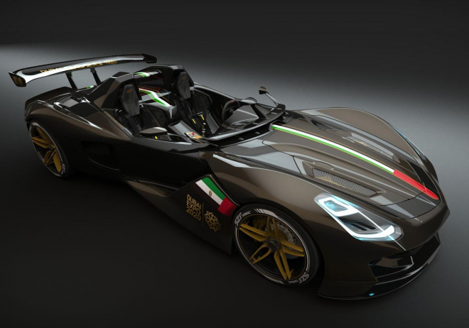 Dubai Roadster: hračka ropných šejků kombinuje 400 koní se 750 kilogramy