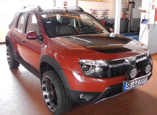 Dacia Duster od LZ Parts: poněkud přeplácaný Rumun dostal i 20palcová kola