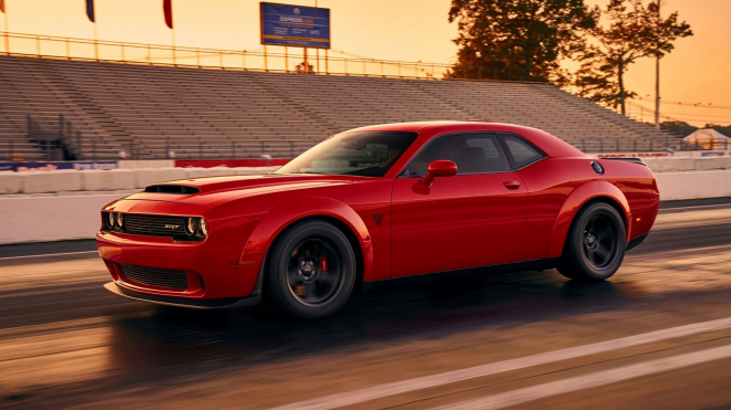 Nejbrutálnějšího svalovce z USA odhalil únik, toto je Dodge Challenger SRT Demon