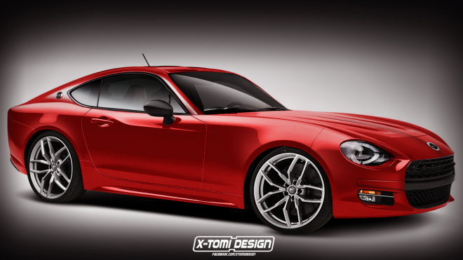 Z Fiatu 124 Spider by šlo udělat pěkné kupé, ve stylu Datsunu 240Z (ilustrace)