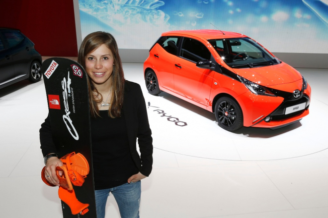 Eva Samková je tváří Toyoty Aygo