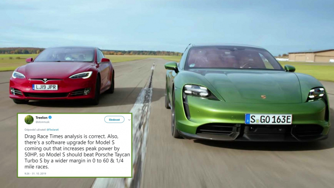 Elon Musk napadl test Top Gearu, v němž Tesla prohrála, Britové ji ale jen pomáhali