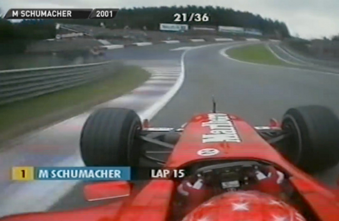 Eau Rouge v zrcadle času: průjezdy slavnou zatáčkou mezi léty 1991 a 2013 (video)