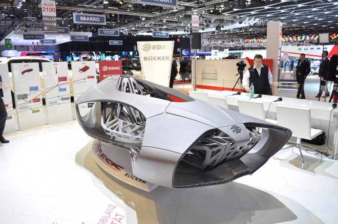 EDAG Genesis: představa o vozidlu budoucnosti do Ženevy snad přiletí (+ živé foto)