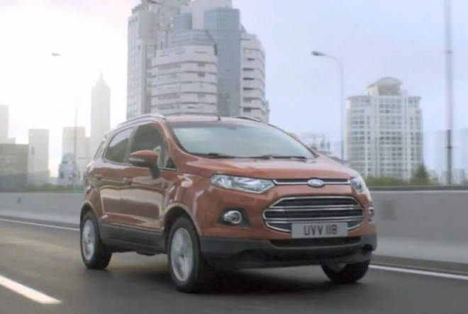 Ford EcoSport 2013: evropská verze poprvé na videu