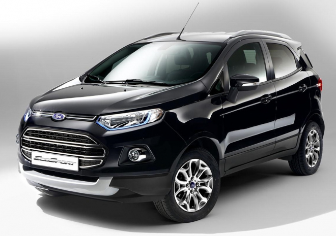 Ford EcoSport 2015: facelift v detailech, zvenčí jde vážně jen o (ne)kolo