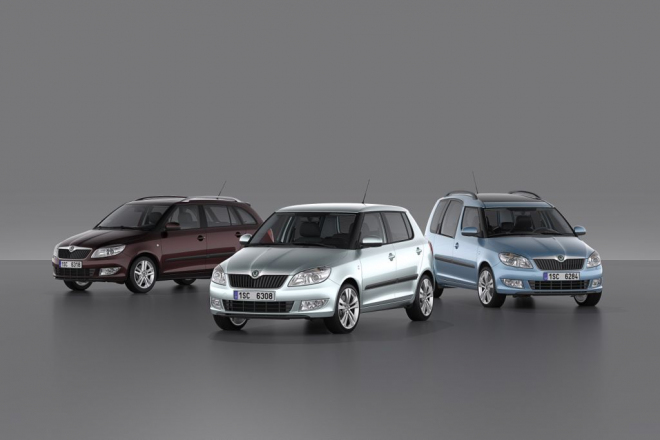 Škoda Fabia a Roomster: facelift pro rok 2010
